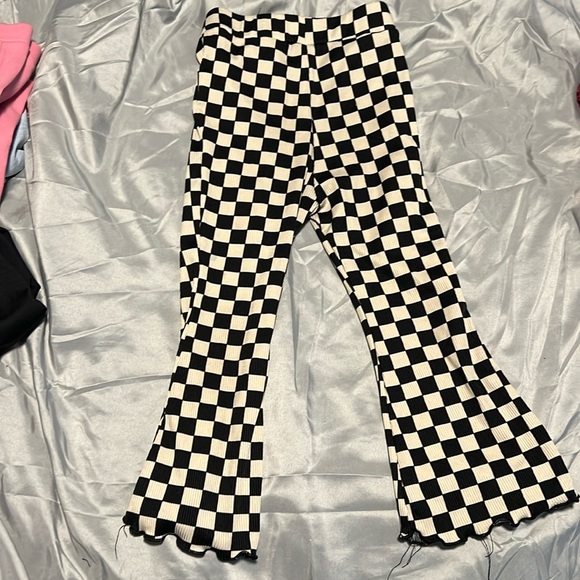 Other - Toddler checker flare pants